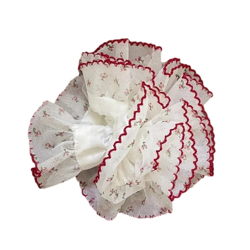 Vintage Hair Scrunchy Women Hair Bun Hairpieces Hair Scrunchies Female Headdress Teenager Girl Hair Styling Tool