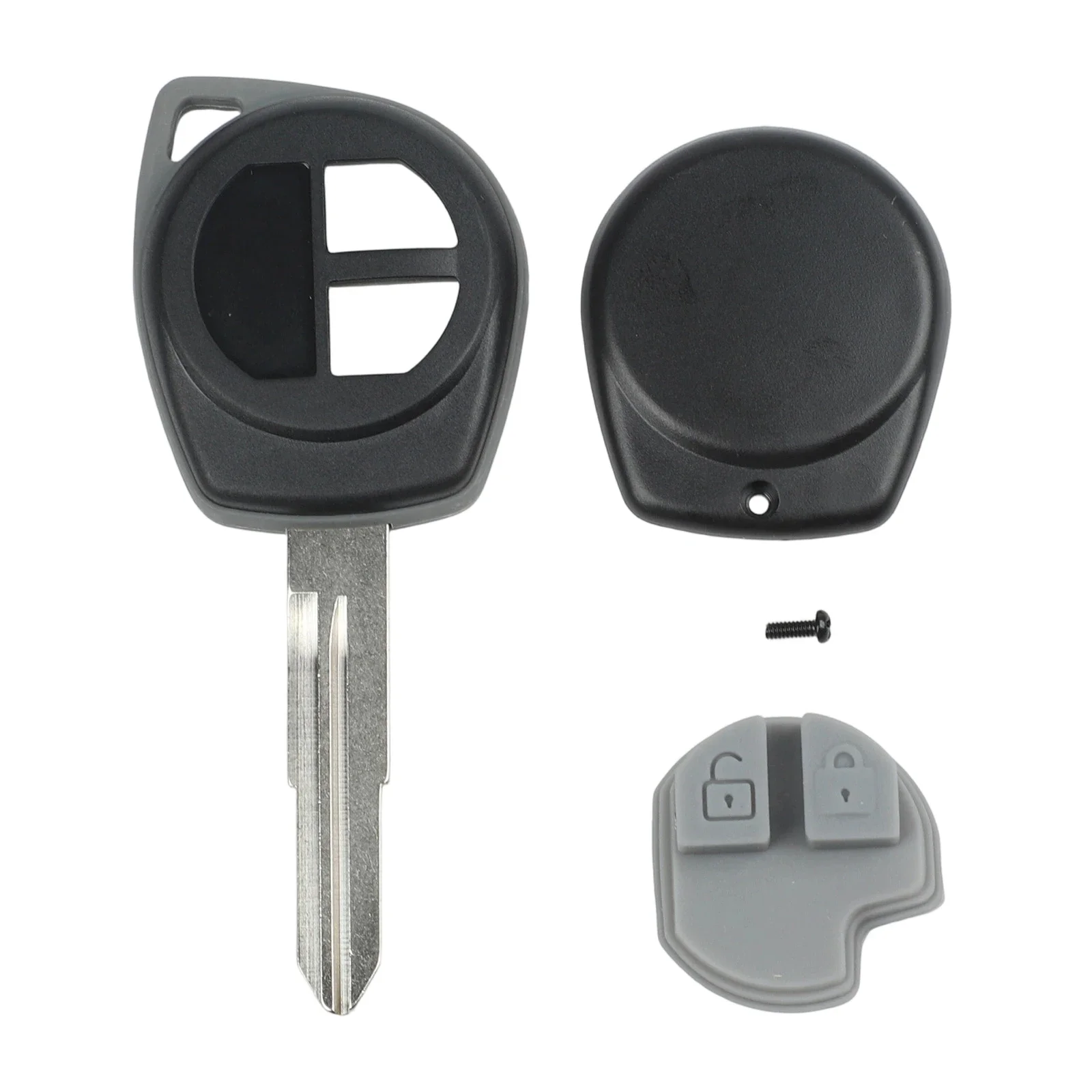 Key Shell Replacement For For SUZUKI For Vitara For Swift For Ignis SX4 For Liana Alto Featuring 2 Buttons And SZ11R Blade Fit
