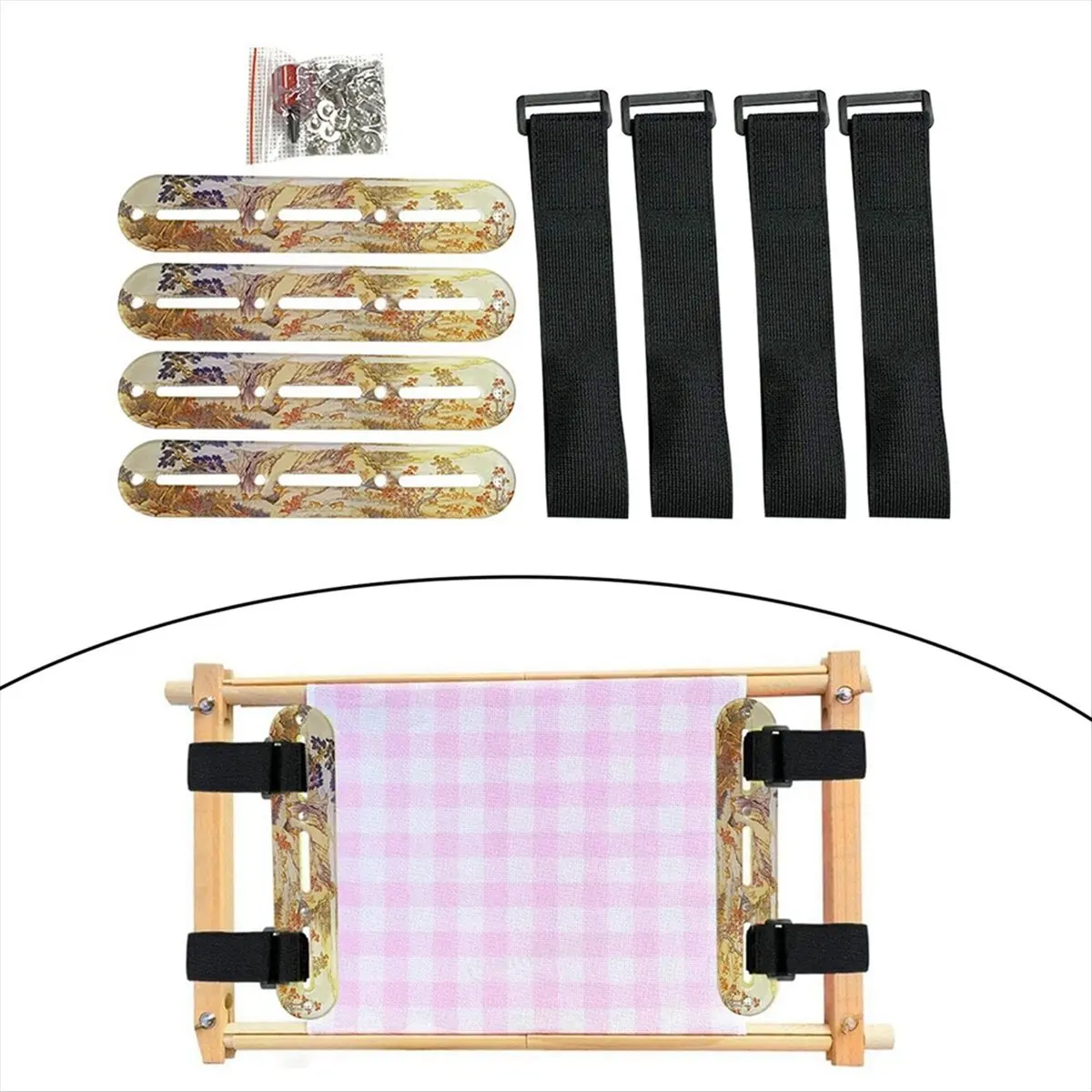 

1 Set Side Tensioners for Embroidery Tension Embroidery Clamp D Embroidery Tool Acrylic