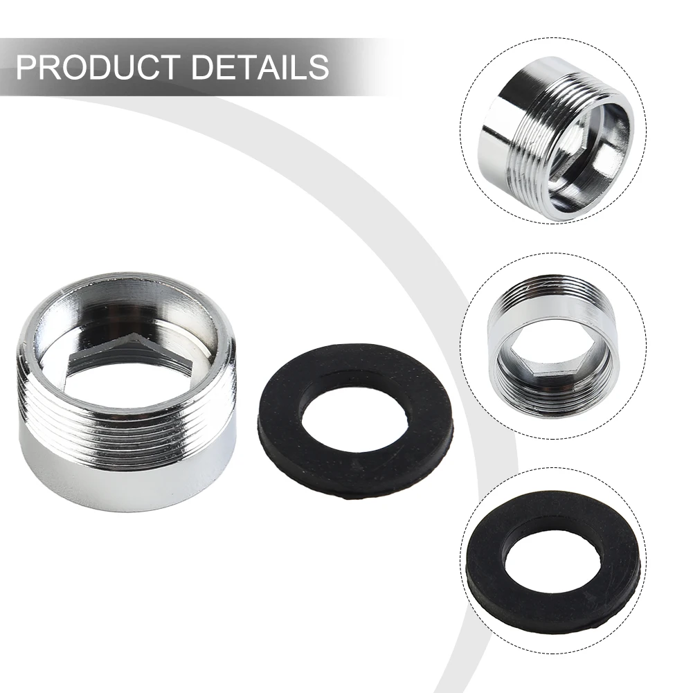 High Quality Thread Adapter Water Tap Rotatable Silver 1pcs Aerator Faucet Bubbler Nozzle Filter Energy-saving