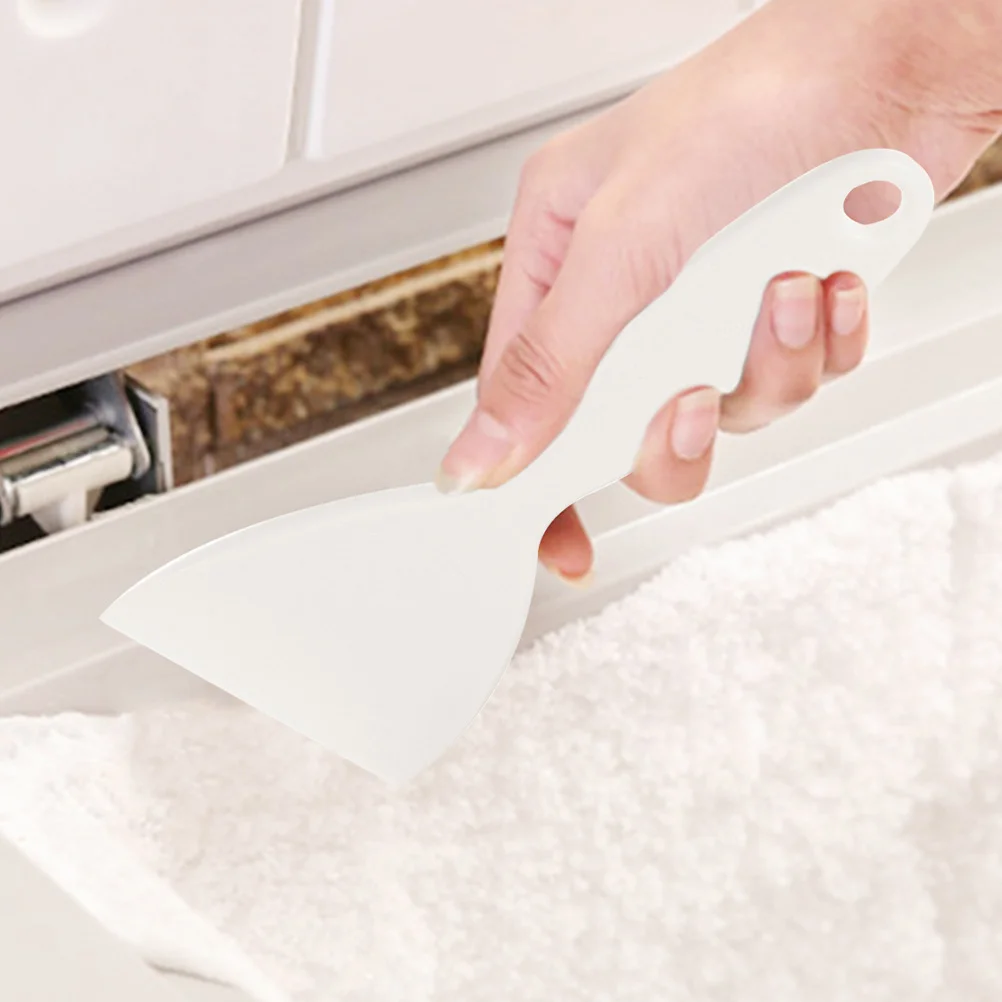 

4Pcs Plastic Snow Shovel Multi Functional Ice Scraper for Driveway Car Emergency Home Kitchen Frost Removal Utility Scoop Tool