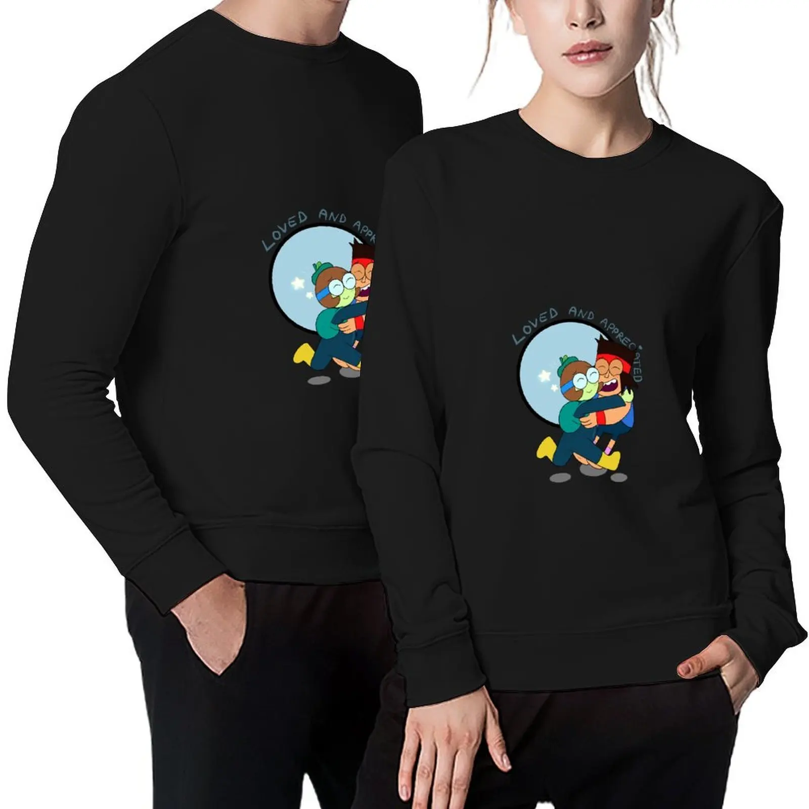 

Loved and Appreciated Pullover graphic t shirts men fashion men men's sweat-shirt winter clothes hooded sweatshirt