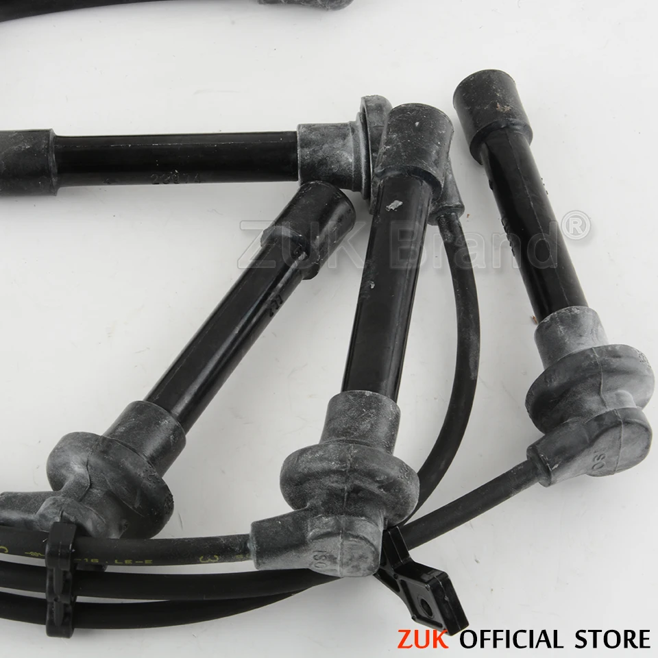ZUK Ignition High Tension Coil Cord Cable Wire For HONDA ACCORD 1998 1999 2000 2001 2002 2.0L 2.3L For ODYSSEY RA6 2.3 1999-2004