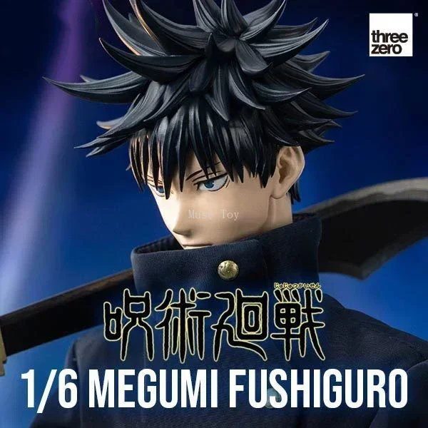 

Stock Original Threezero FigZero 1/6 Fushiguro Megumi Anime Jujutsu Kaisen Action Figure Collectible Model Dolls Statuette Toys