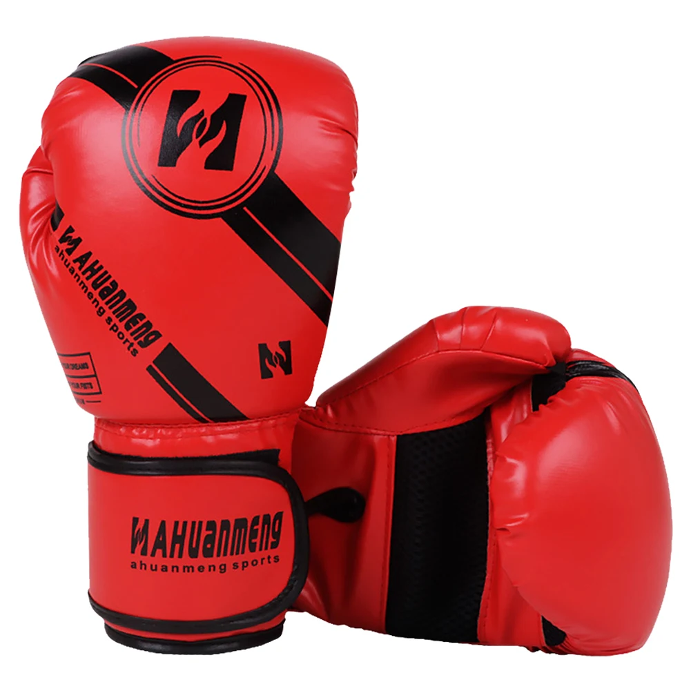 

Боксерские перчатки Боксерские тренировочные перчатки с застежкой на липучке Перчатки для боксерской груши Регулируемые перчатки для бокса для муай-тай Боевые искусства