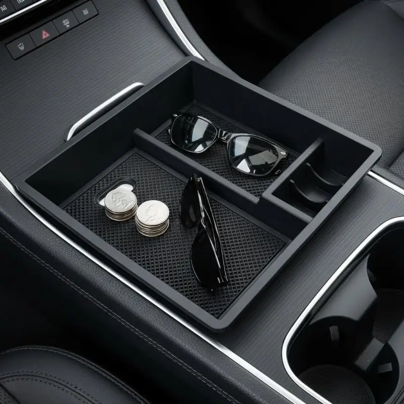 Car Center Console Armrest Storage Box Tray For Hilux VIGO Fortuner Innova 2004-2014 Armrest Center Storage Box