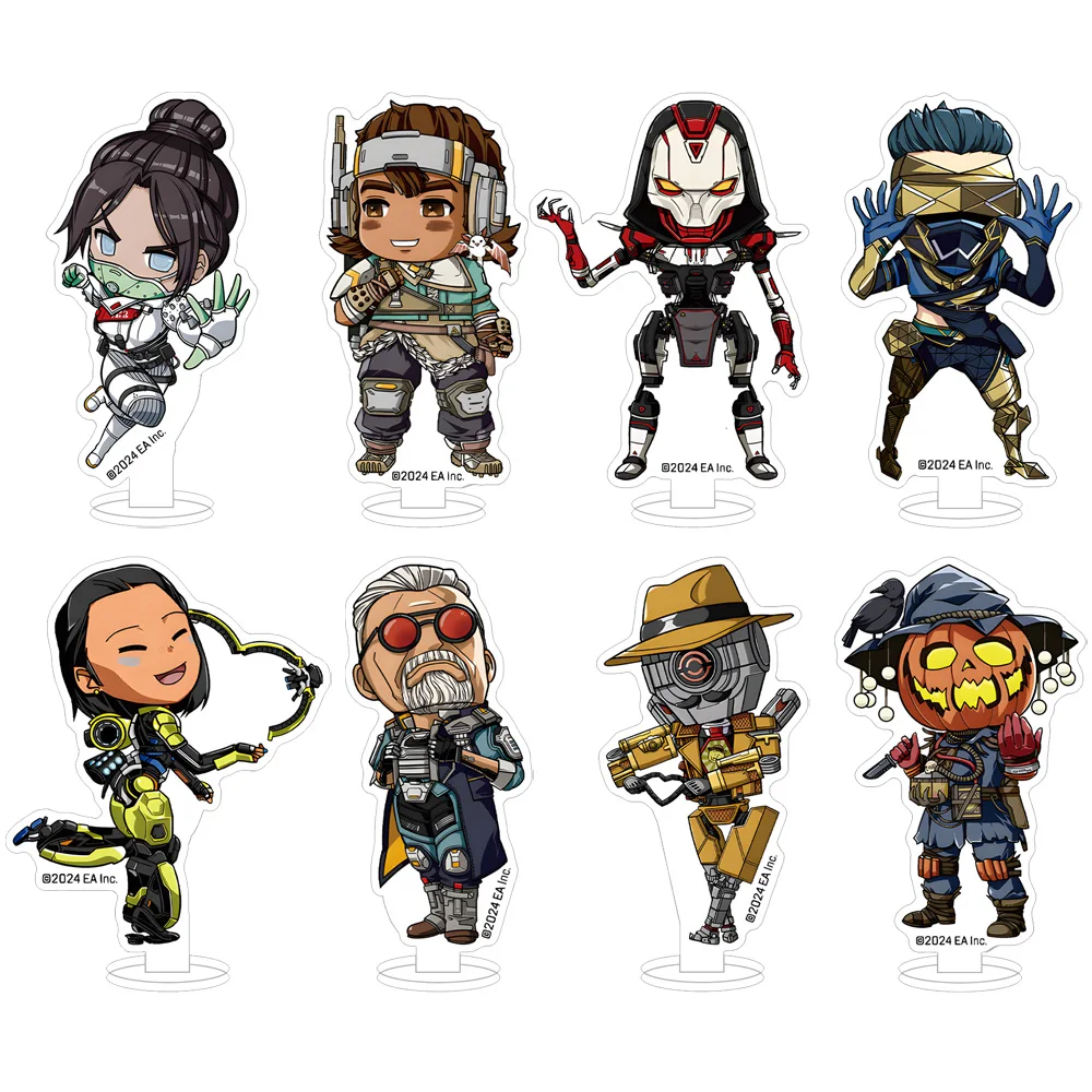 Guo Xiao Luo Anime Peripheral Store Apex Game Mad Maggie Loba Conduit Wattson Mirage Catalyst Rampart Mini Acrylic Stand Gifts