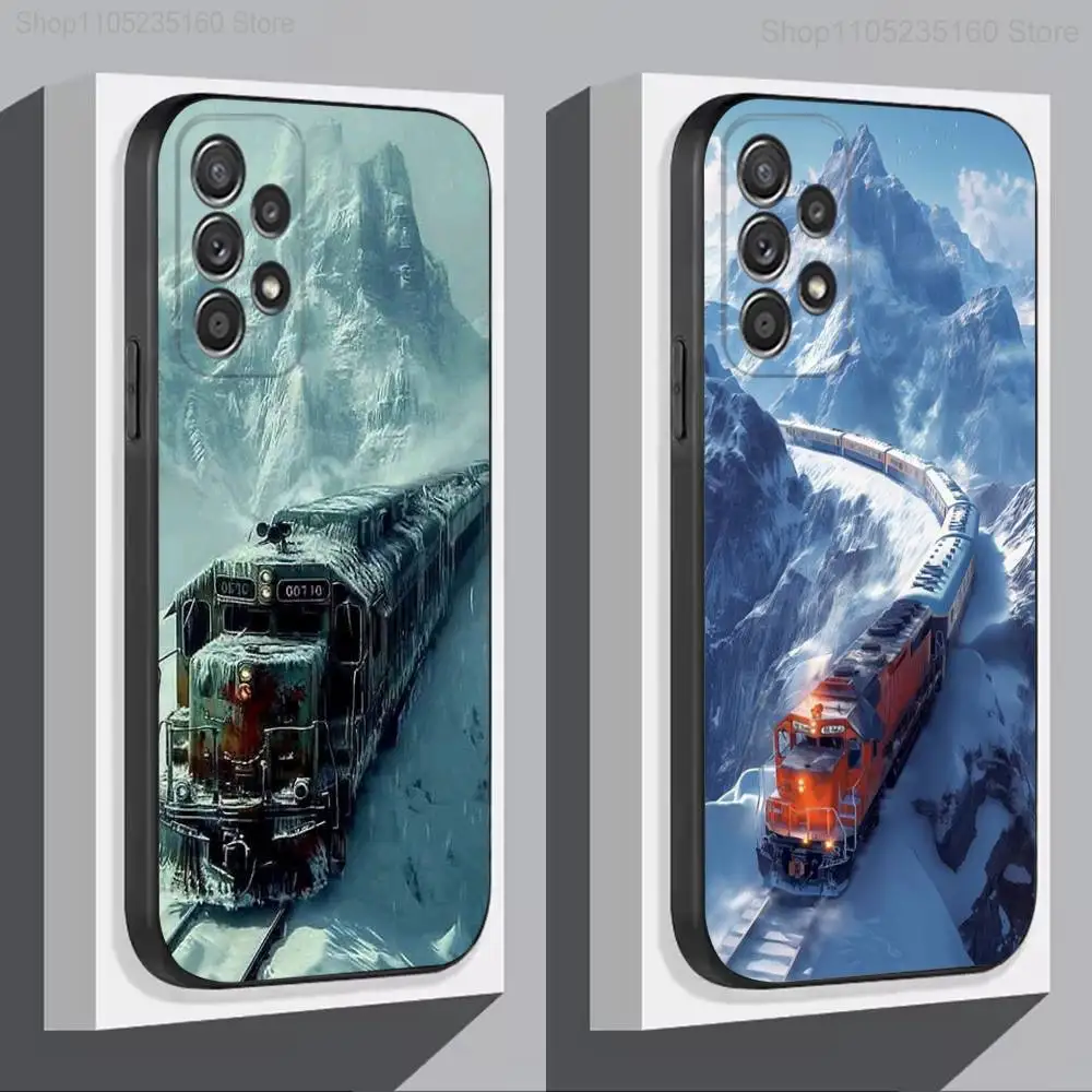 

Classic Steam Train Railway For Samsung S 25,24,23,22,30,21,10,9,Ultra,Plus,Lite,FE,4,5G Black Soft Case Phone Case