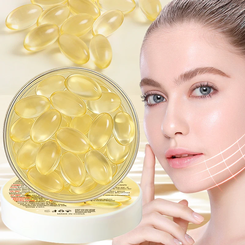 Essence de soin de la peau à la vitamine E, crème hydratante anti-âge pour le visage, raffermit et hydrate tous les types de peau, convient aux femmes