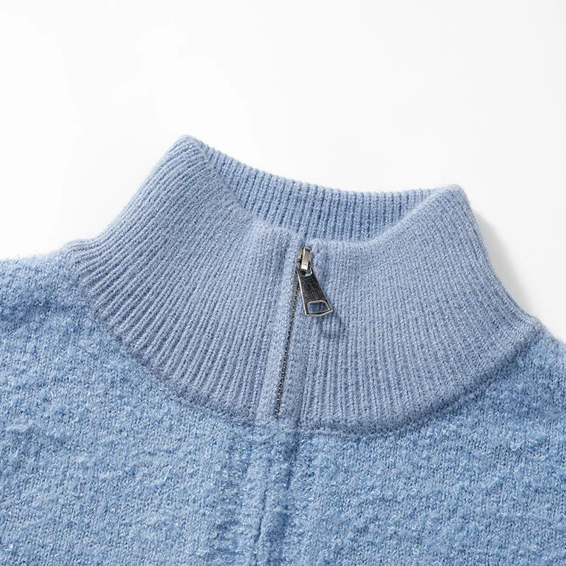 새로운 가을 겨울 야외 스포츠 레저 고품질 스웨터 세련된 유행 편안한 다목적 남성 풀오버 스웨터