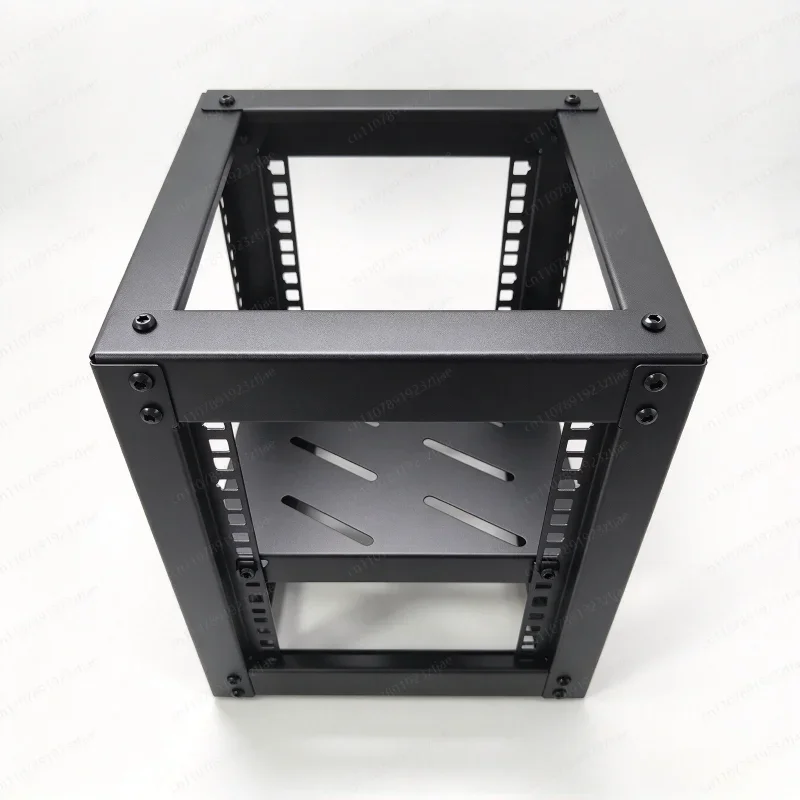 10 Inch Open Frame Desktop Cabinet, NAS & Router Storage Rack for Network Switch & Homelab