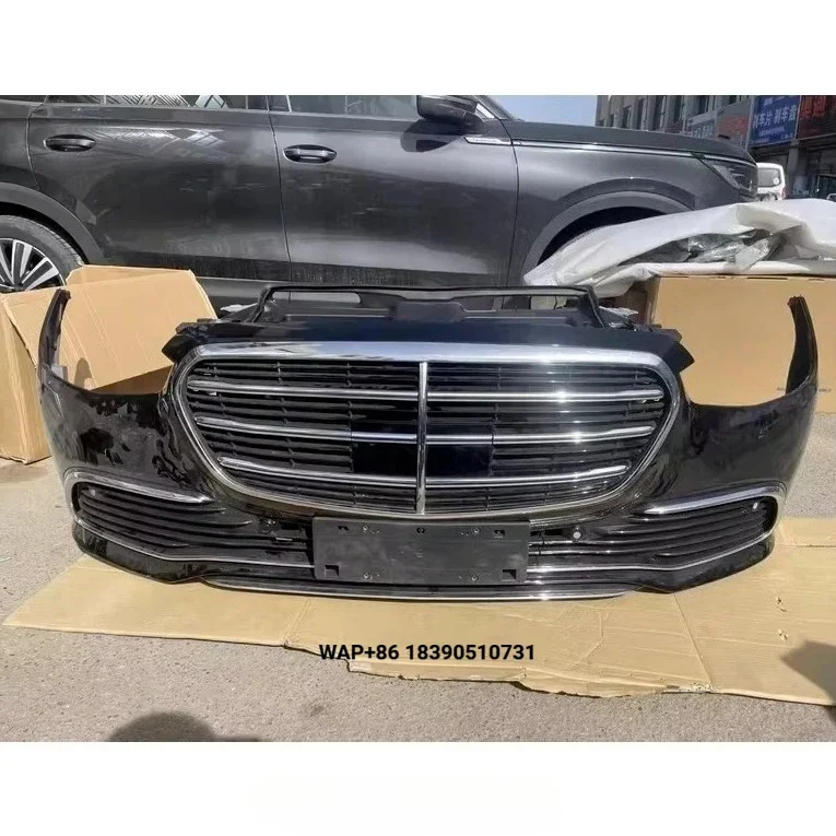 

Original Car Kit with Radiator and Front Bumper Lip for S-Class W223 Second-Hand Condition