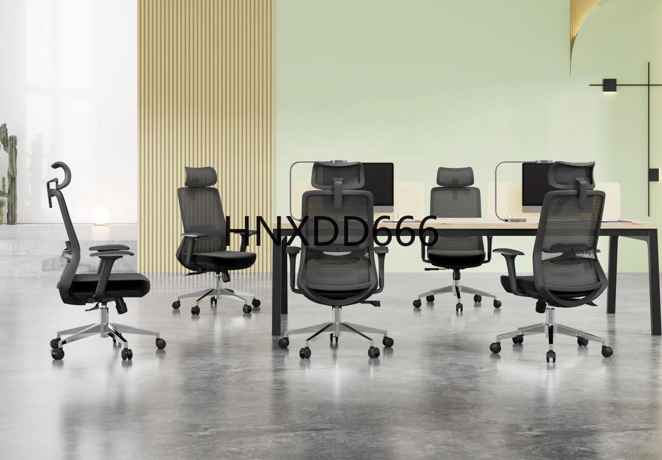 Wholesale Comfortable Swivel Computer 4D Armrest Luxury Moving Modern Rocking Mesh Fabric Ergonomic Office Chair