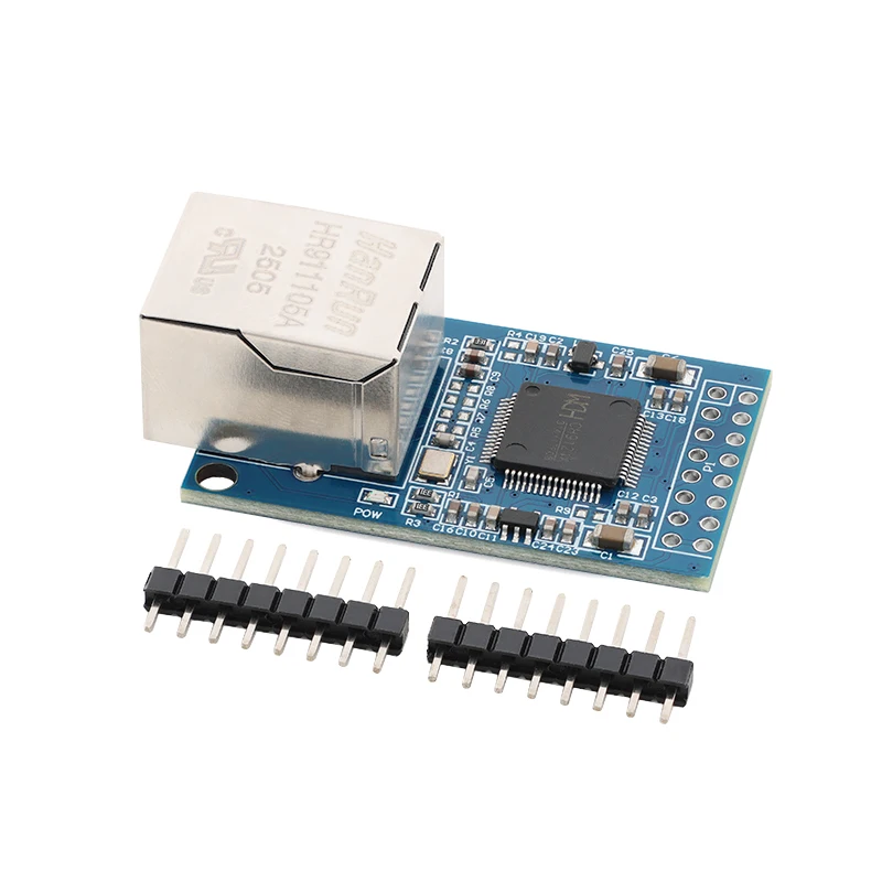 CH9121 UART Serial Port to Ethernet Network Module TTL Transmission Module Industrial Microcontroller STM32 TCP/IP 51 3.3V 5V