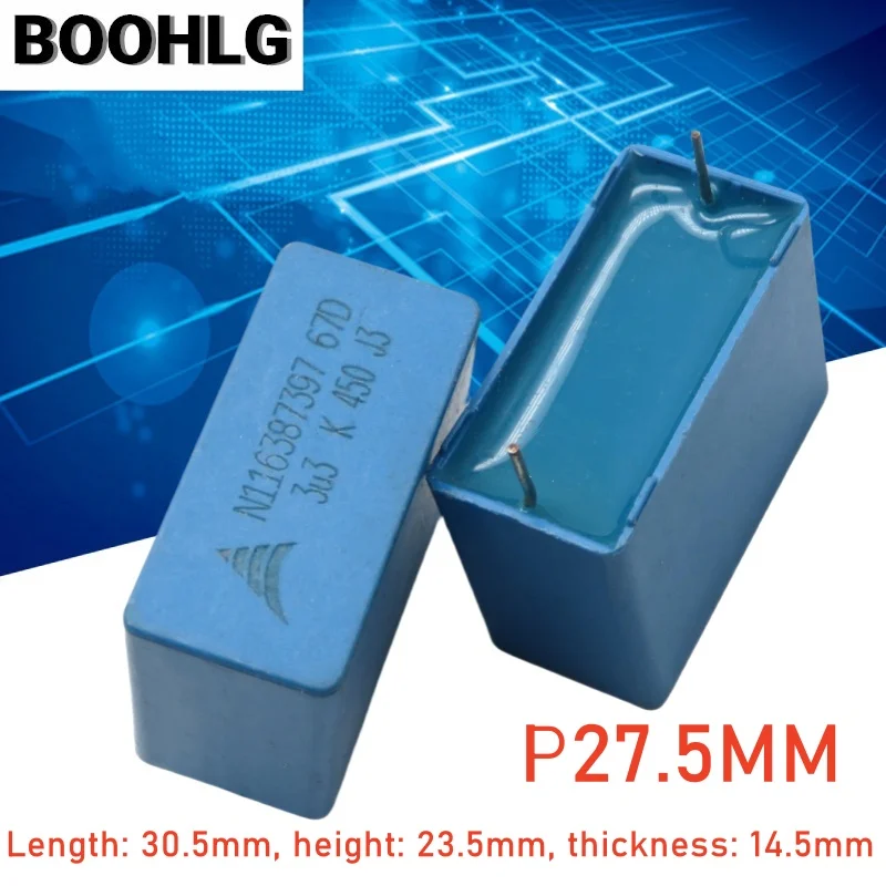 2PCS Siemens MKP 335 3.3uf 3u3K 450v 400v capacitor B32674D4335K
