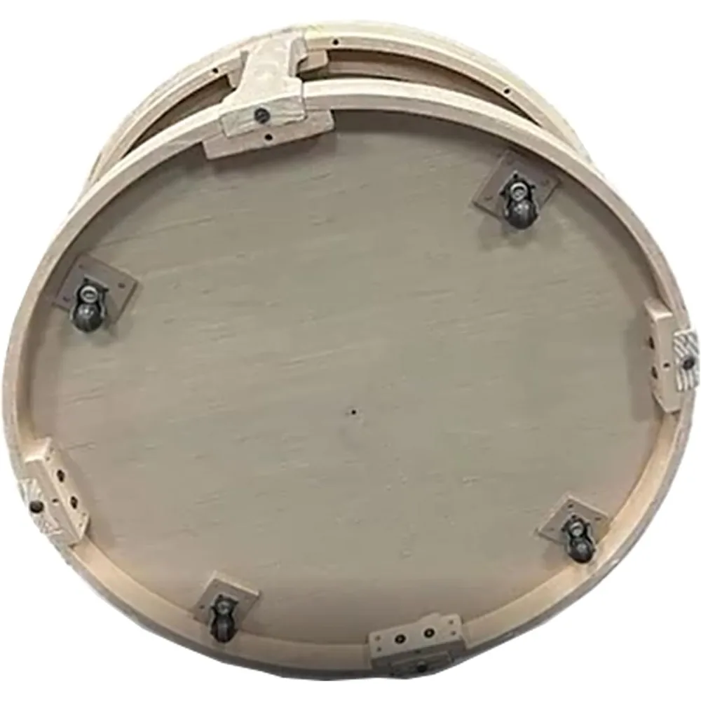 طاولة قهوة صناعية من Oak 40 ذات مستويين لمساحات المعيشة والشقق، تتطلب التجميع البسيط