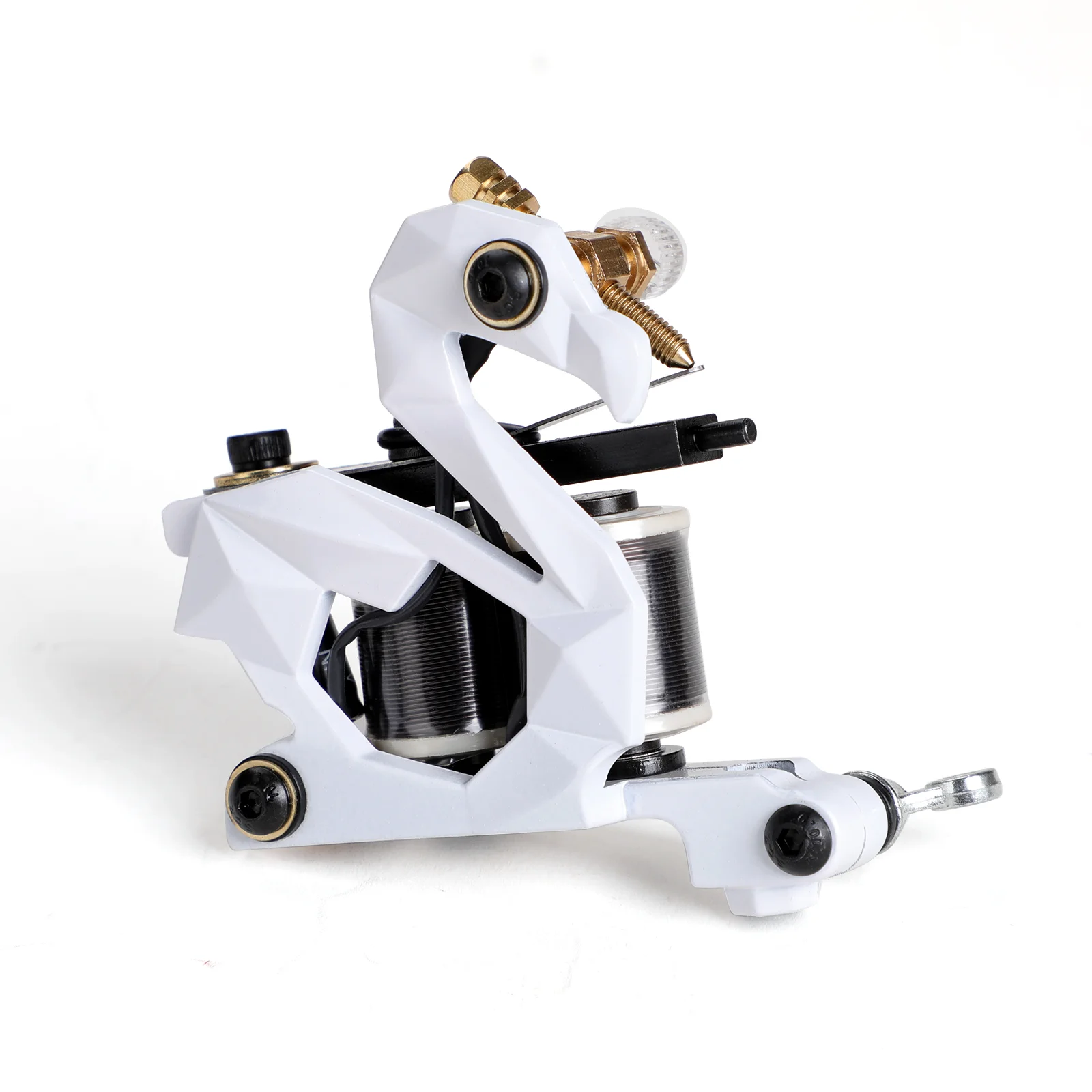 Diskon Besar Pemotong Kawat 10 Gulungan Bungkus Mesin Tato untuk Liner dan Bayangan Persediaan Tato Besi Warna Hitam Gratis Pengiriman