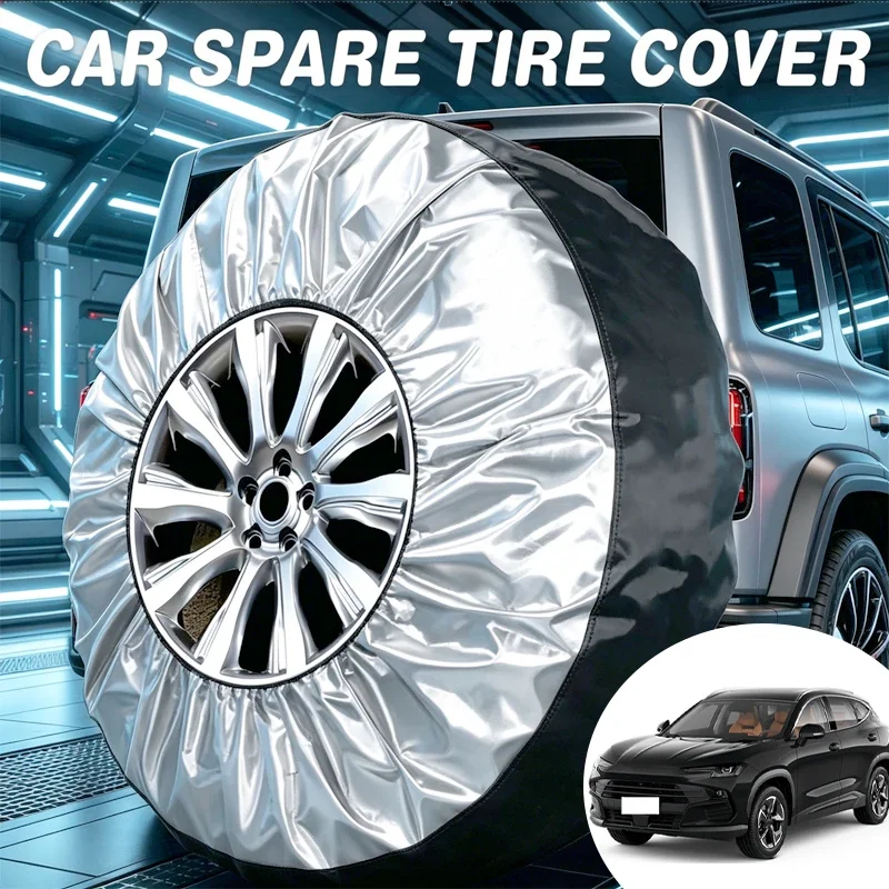 

For Jetour X70 X70PLUS X90 X90PLUS Dashing T1 T2 X95 Traveler 4PCS Car Tire Cover Spare Wheel Dustproof Protector
