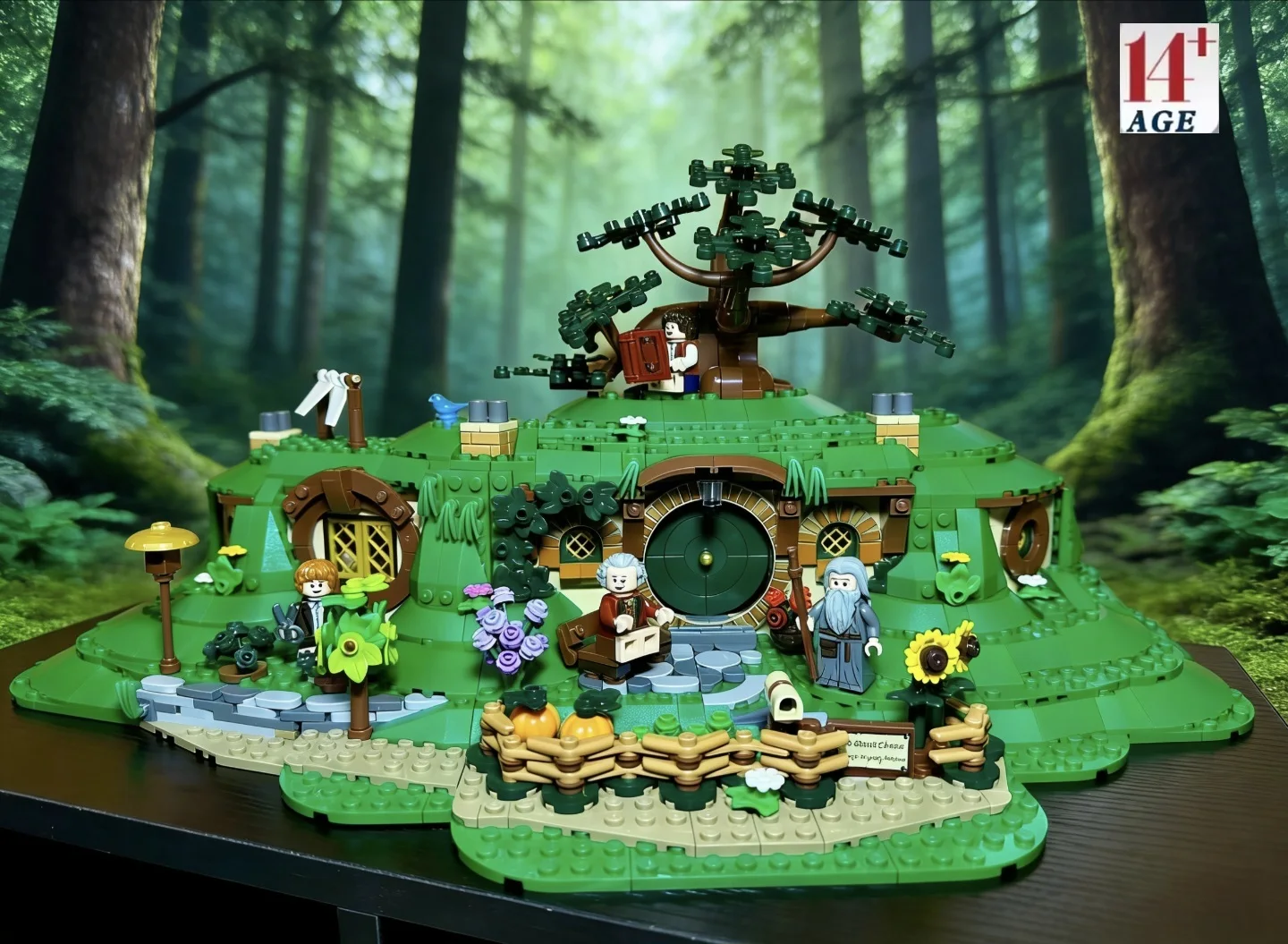 In Stock New 2017pcs Moc 10354 The Shire Modular Castle Model Building Blocks DIY Creative Assembly Bricks  Kids Gift