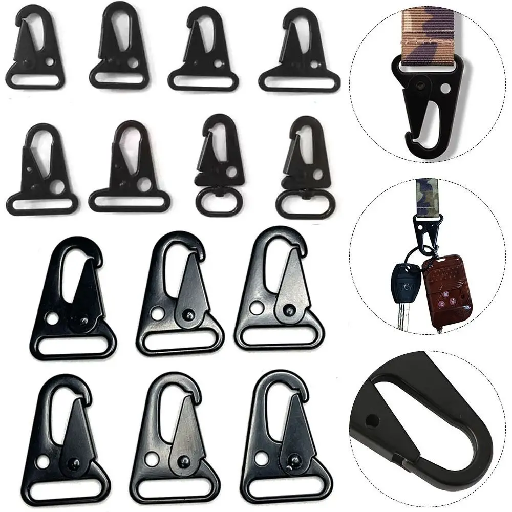 

Climbing Aluminum Alloy Tool Eagle Mouth Replacement Hook Belt Carabiner Strap Buckle Outdoor Hanging Carabiner Clips