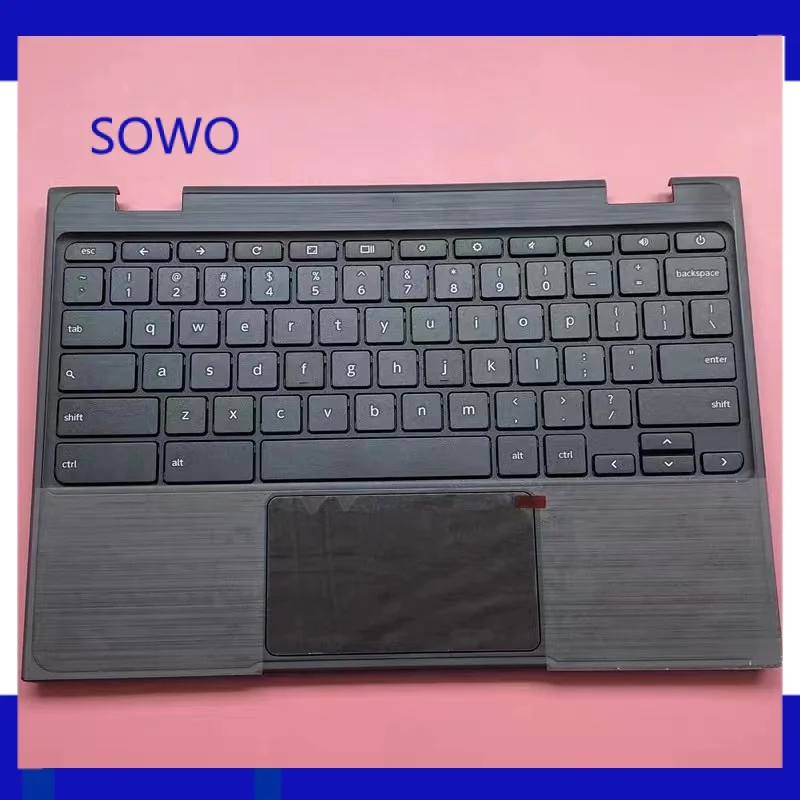 

5CB0Z21474 New For Lenovo 100e Chromebook 2nd Gen AST 82CD Upper Case W/US Keyboard TP