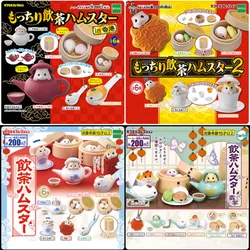 TARLIN Original Gashapon Figure Anime Kawaii Golden Hamster Fine Food Bun Miniature Gacha Figurine Cute Capsule Toy