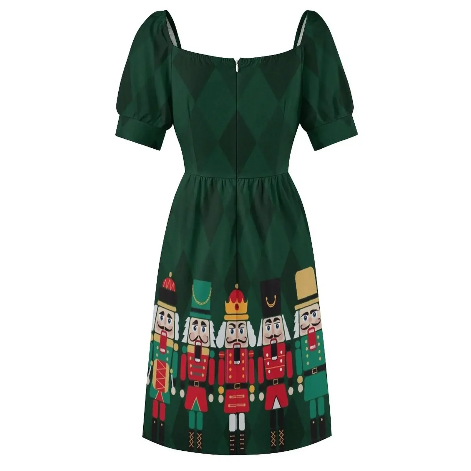 فستان كوكتيل بأكمام قصيرة من The Nutcrackers ملابس نسائية صيفية 2025 فستان حفلة موسيقية #5