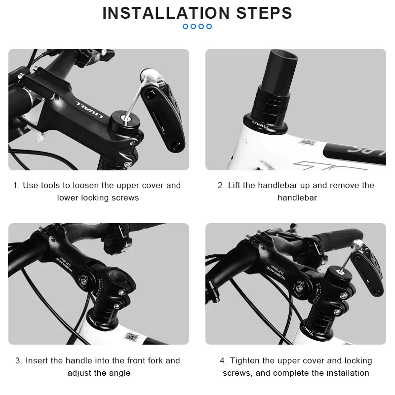 RIDERACE Bicycle Stem Road Mountain MTB Bike Table 85/100/120mm Rod Adjustable Front Fork Stem for 31.8mm Handlebar Power Parts