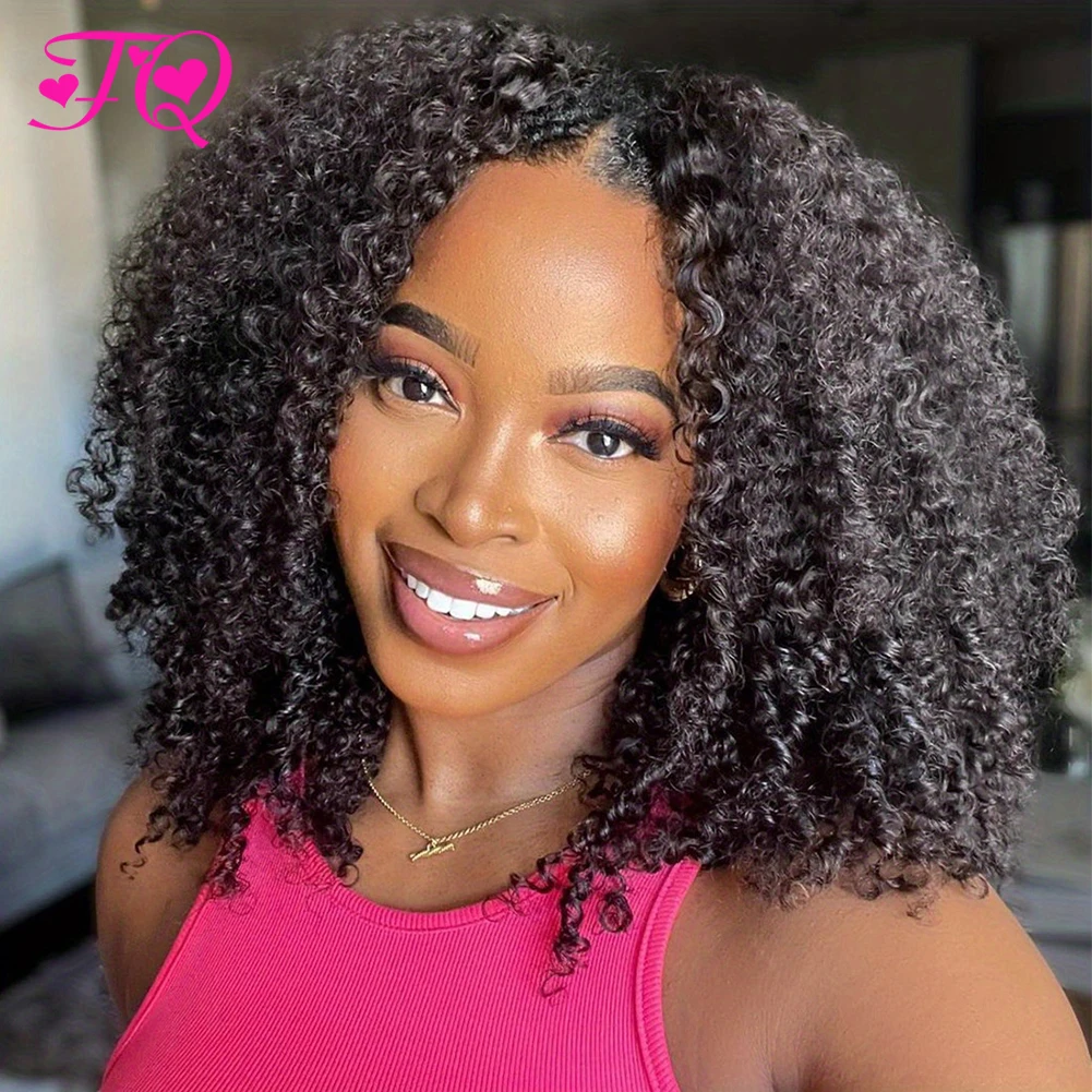 

Culry Clip in Hair Extensions Real Human Hair for Black Women Unprocessed Brazilian 3C 4A Afro Kinky Curly Remy Hair Extensions