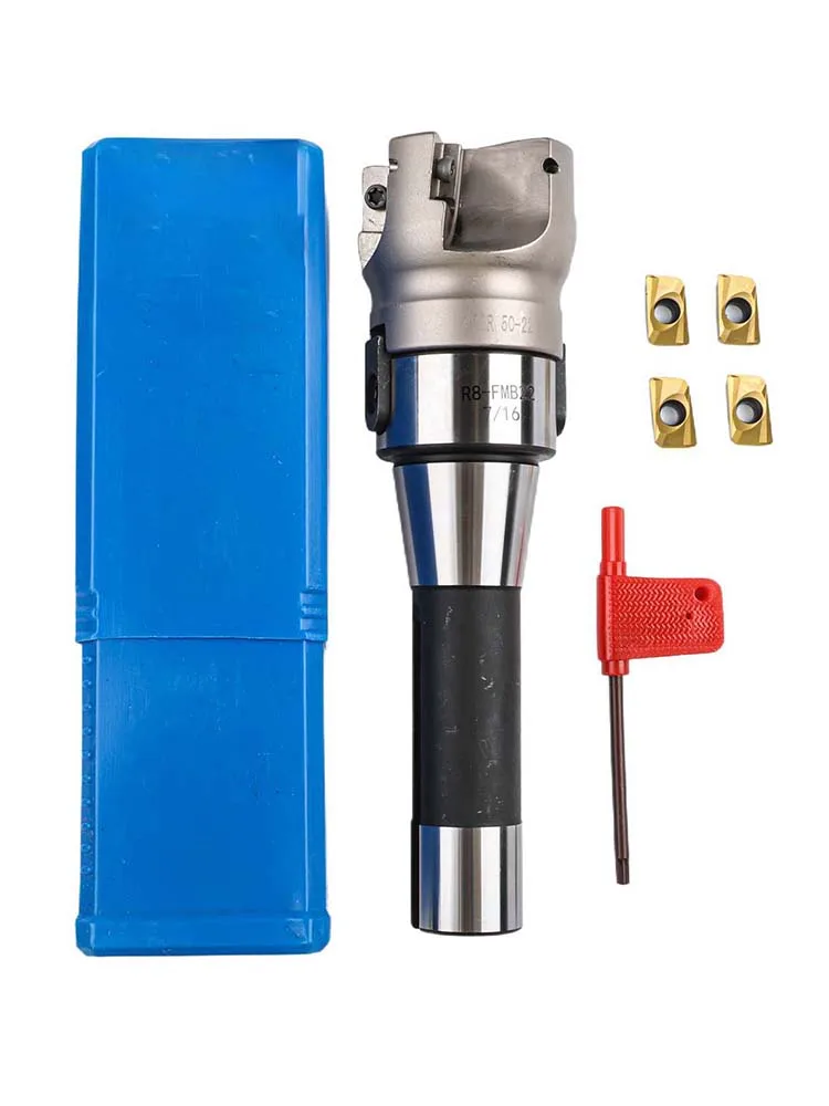 

22mm Shank Cutter Cutting Diameter 50mm 400R Milling Cutter High-strength Alloy Steel Indexable Milling Cutter