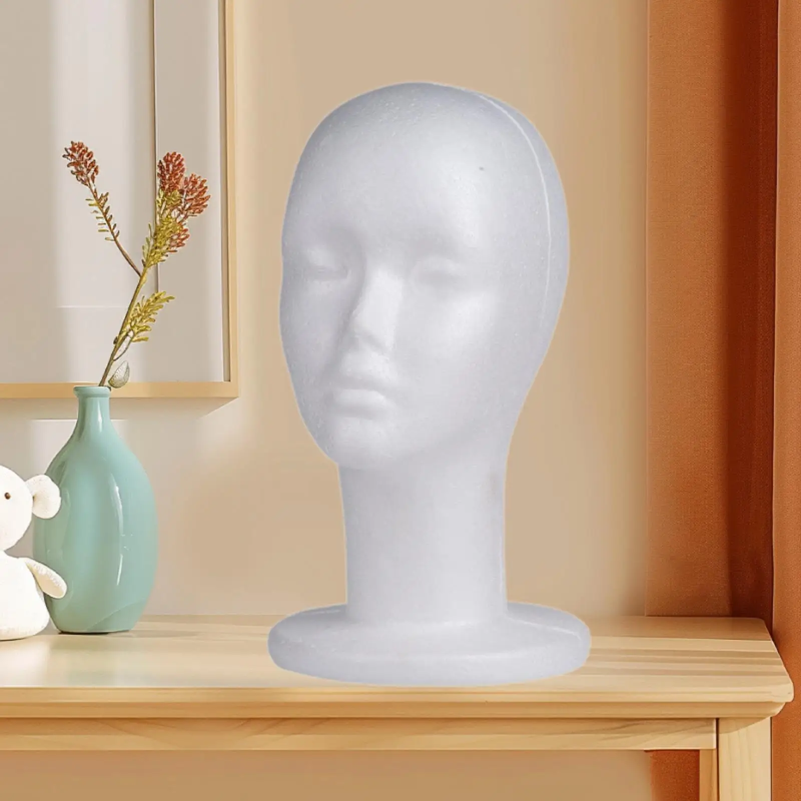 حامل عرض لقطع الشعر من الفوم، حامل عرض احترافي ناعم، حامل عرض القبعة لمتجر ديكور المنزل #4