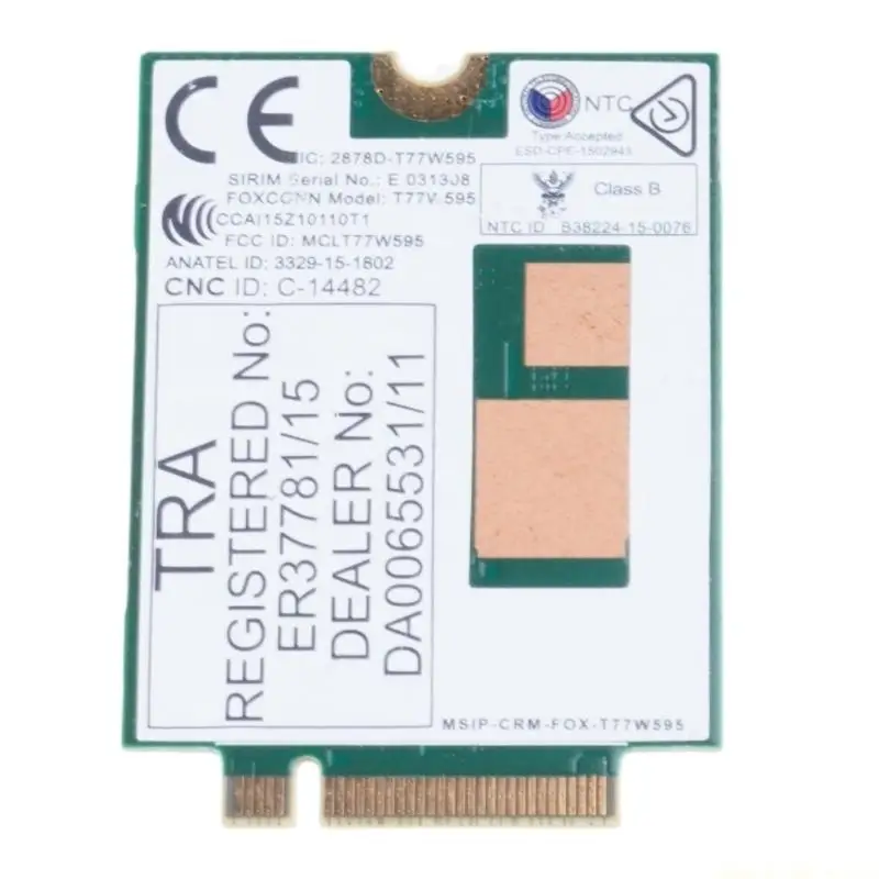 4G Module LT4120 LTE T77W595 150Mbps WWAN M24G Modem + 2 Antenna for HP-Probook/EliteBook 840 850 820 745 G3 Laptop