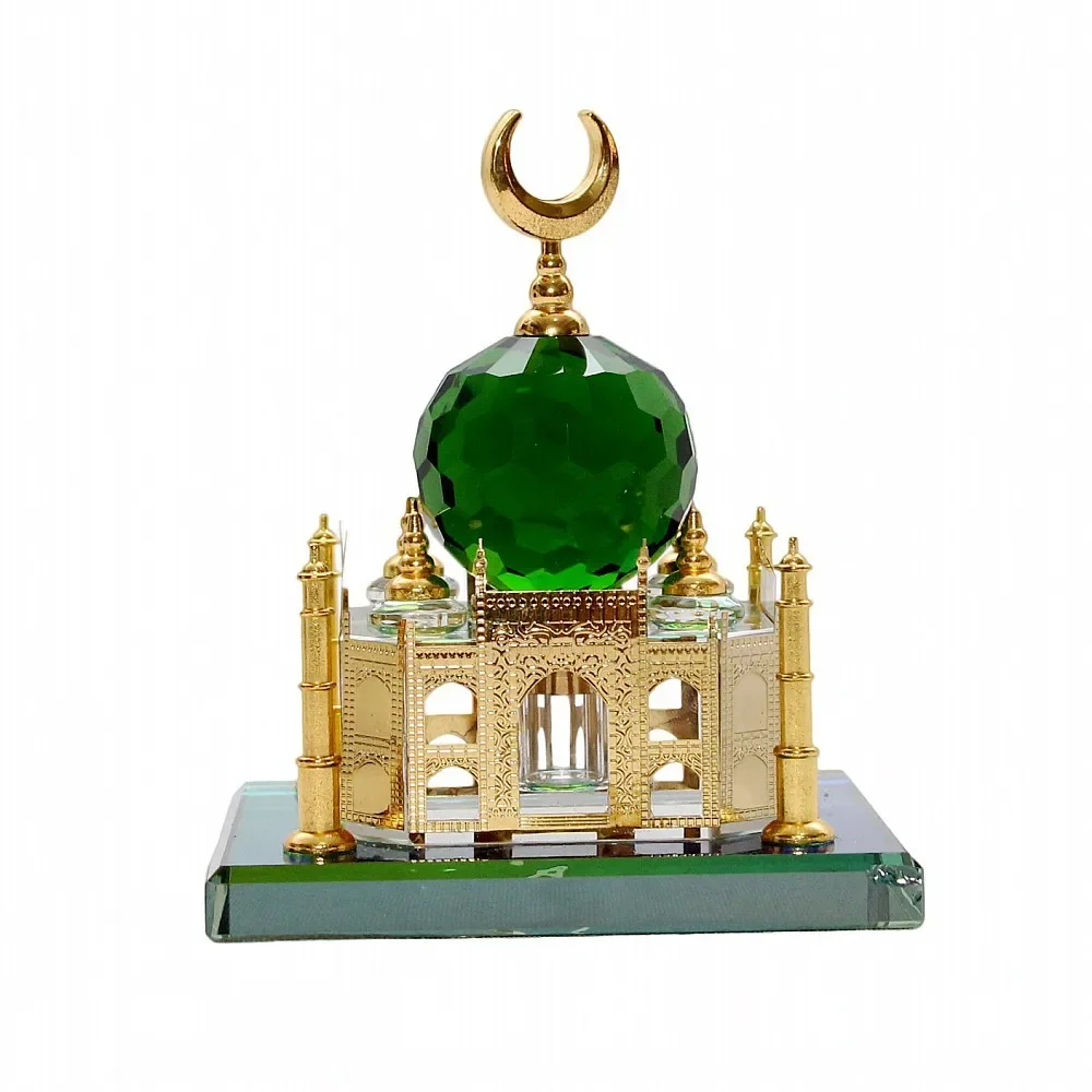 Taj Mahal Kega Perfume Ornament Crystal Crafts Middle East Architecture Tourism Souvenirs