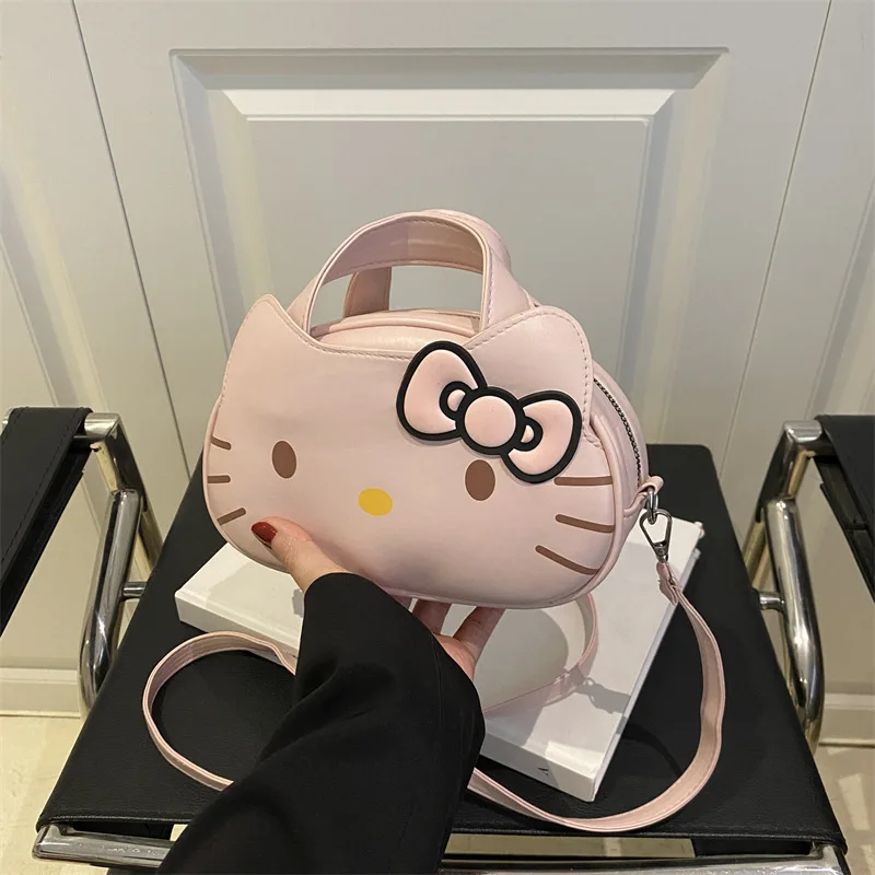 

Kawaii Hello Kitty сумка-тоут Sanrio Cute Commuter Tote Sweet сумка через плечо аниме сумка через плечо модная простая сумка-мессенджер