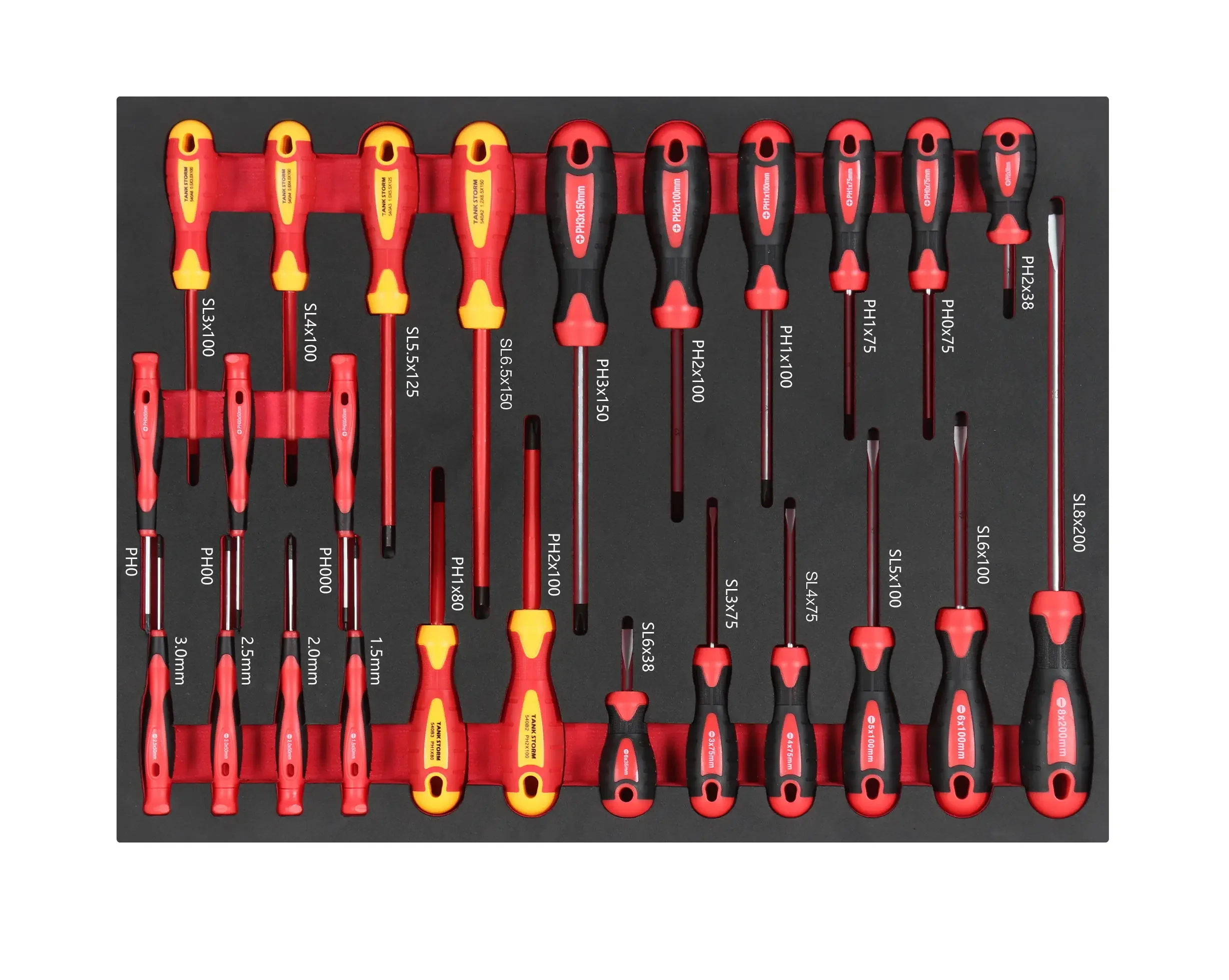 

22PCS Screwdriver Tool Set EVA Foam Electrical Screwdriver Kit