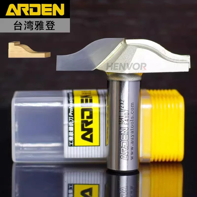 

Фреза ARDEN с твердосплавными напайками для обработки панелей дверных шкафов, длинное лезвие для ЧПУ станков по дереву, профильный резец