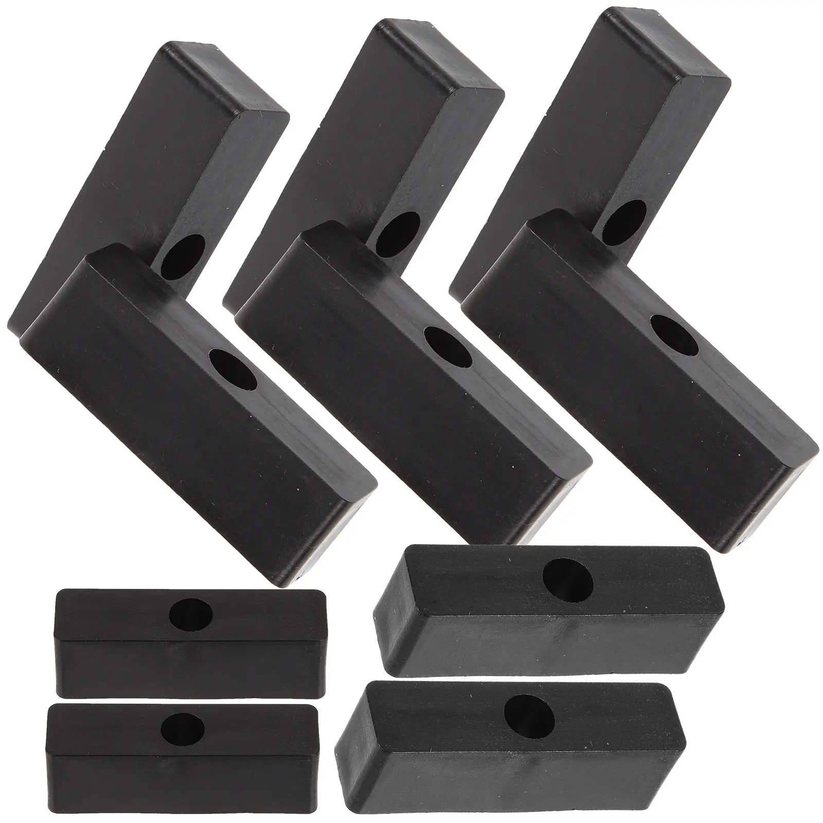 

10Pcs Window Locks Sliding Door Security Bars Plastic Child Proof Window Sash Lock Security Bars for Patio Doors Sliding Windows