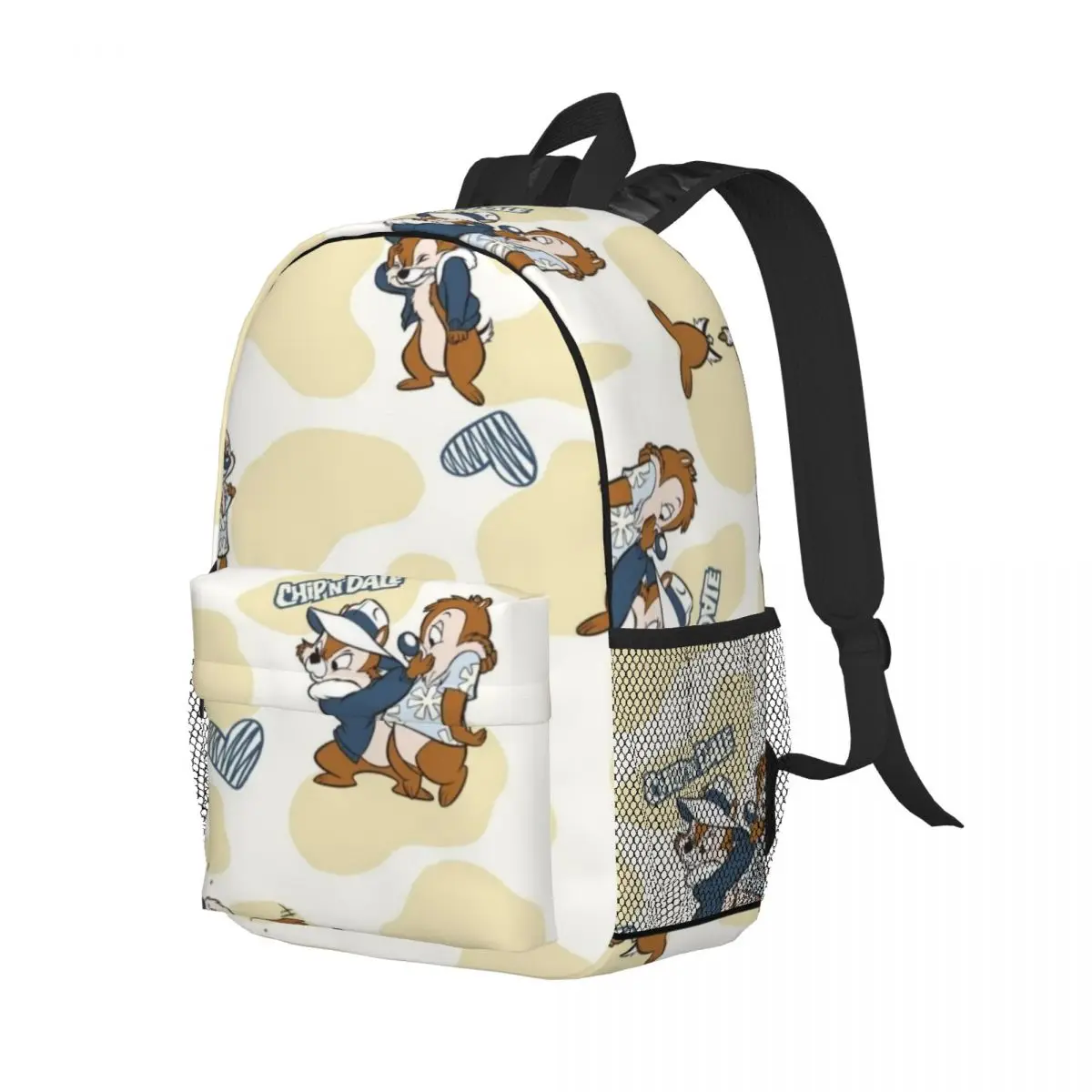 Chip & Dale Compact 15-Inch Backpack - Stylish Lightweight Bag Perfect for Students and Commuters