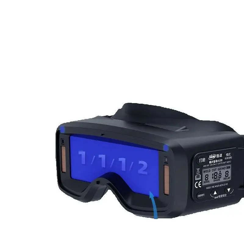 

2026 Automatic variable light welding glasses welder special argon arc welding anti-fog mask goggles G30