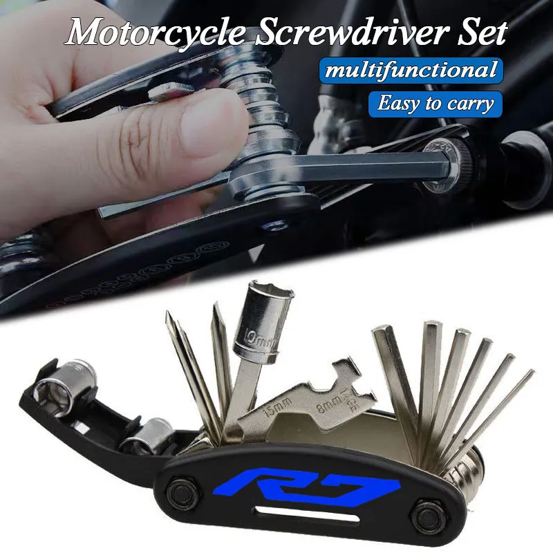 16 In 1 Tool Repair Screw Driver Accessories For YZFR1 YZFR3 YZFR6 YZF R6 R3 R1 YZF-R6 YZF-R3 YZF-R1