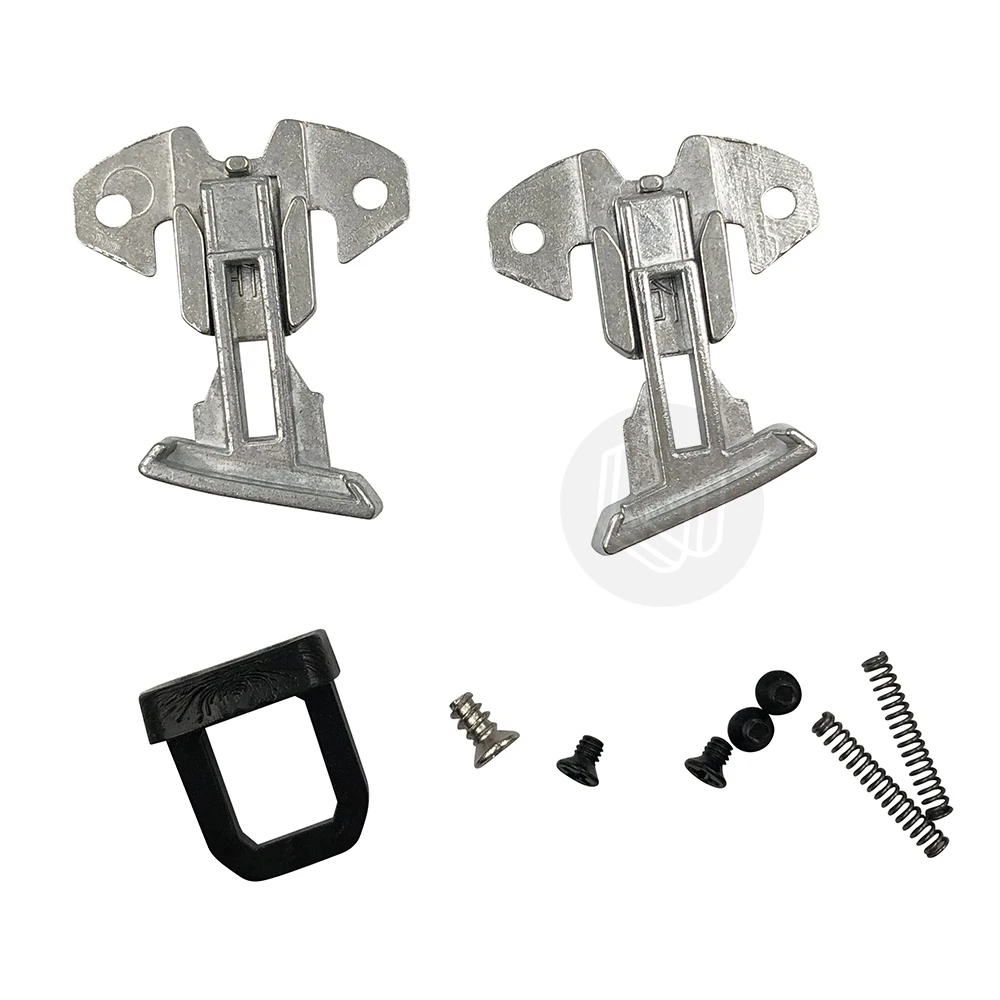 For AGV K6 Helmet Visor Accessories A Pair of Pivot Kit Base Plate with Four Screws and Two Springs Visor Accessories