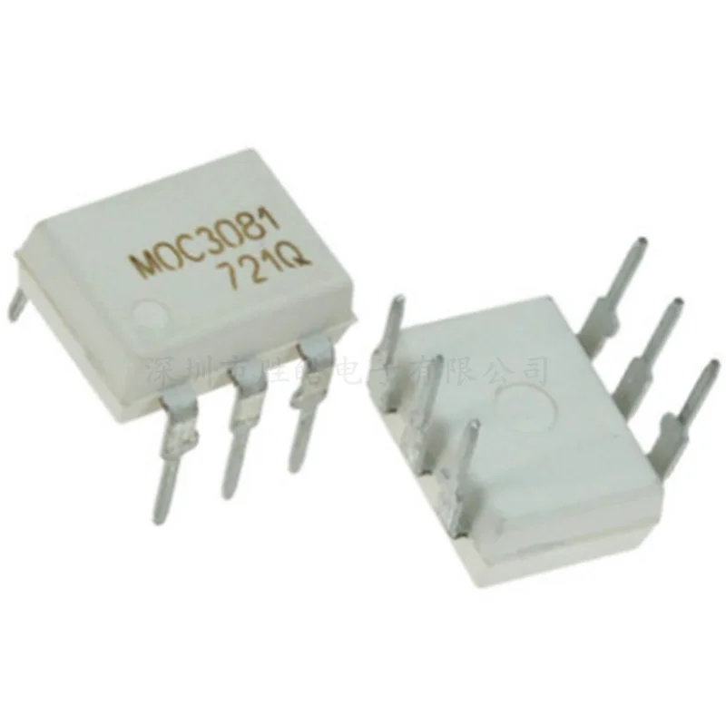 

10pcs/lot MOC3081 MOC3081M DIP-6 Optocoupler Integrated Circuits NEW