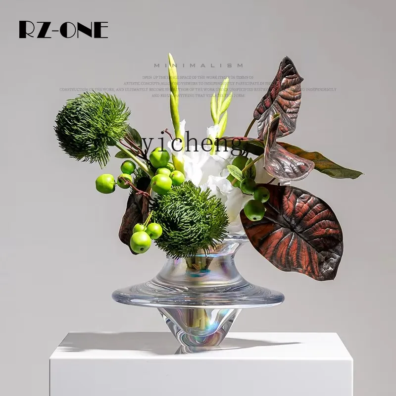 BJ-27 High-End Hydrangea Floral Art Model Room French Living Room Soft Decoration Ornament