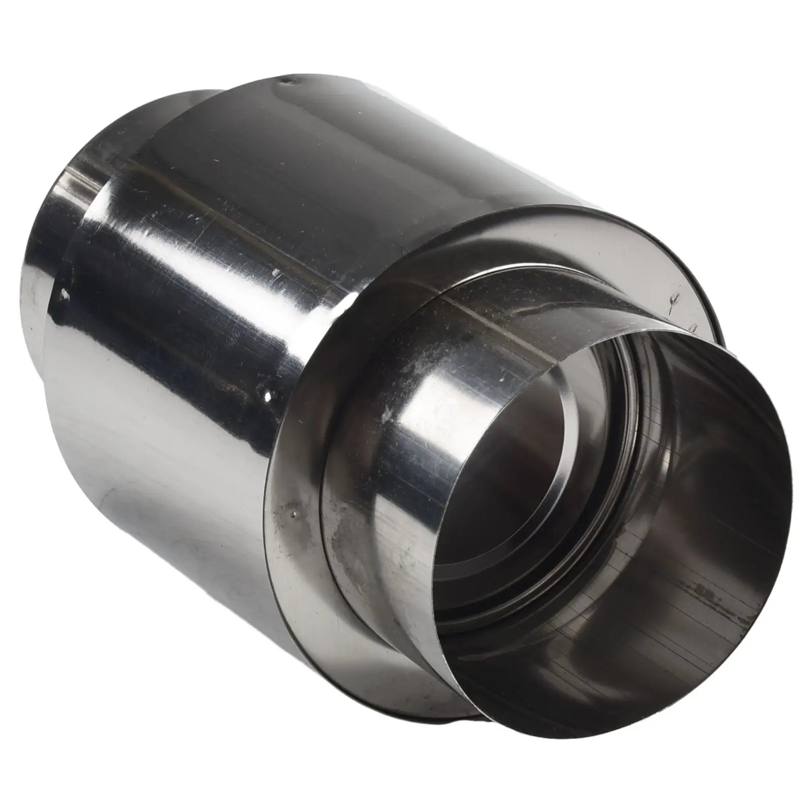 Anschluss Schornstein Rohr Rauch Zapfen Verlängerung Rohr Adapter Gas Wasser Heizung Anti Rückfluss Rückschlagventil Auspuffrohr Adapter