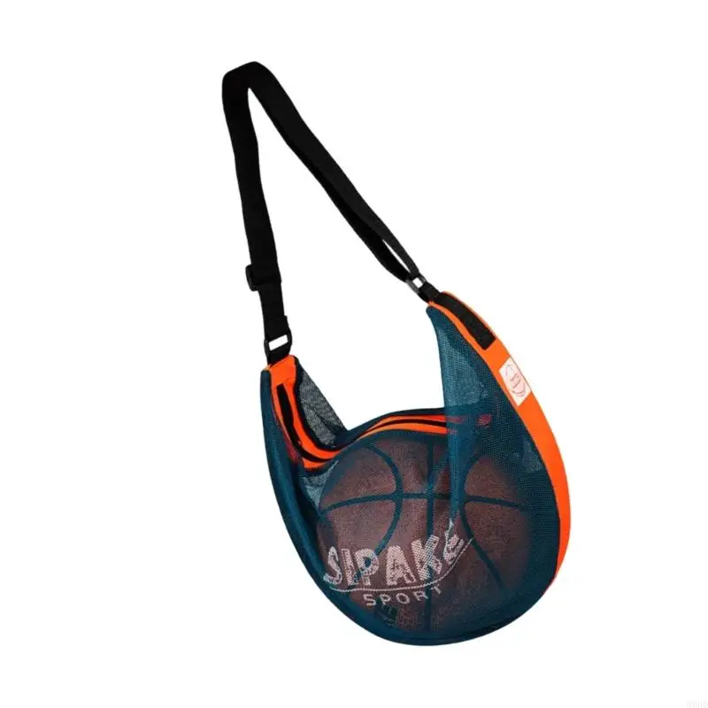 Basketball-Tragetasche mit hoher Kapazität und verstellbarem, ergonomischem Riemen, Umhängetasche für Basketball und 69HD – Detail 9