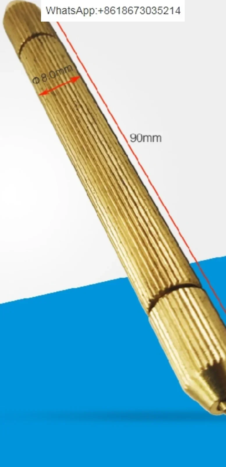Hot-selling    argon arc   machine welding wire fixture   pen handle brass material manual clamping tool