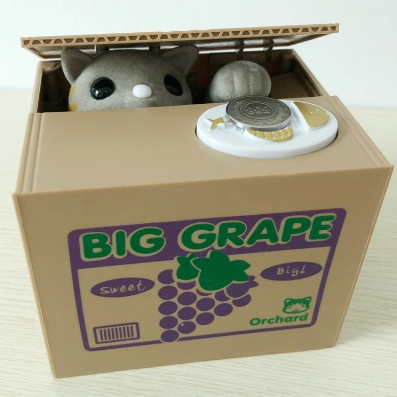 Elektroniczna skarbonka Panda z hasłem - zapewniająca bezpieczeństwo, sprawia, że oszczędzanie jest zabawne! Zabawka edukacyjna rozwija inteligentne nawyki finansowe (Wiele stylów)