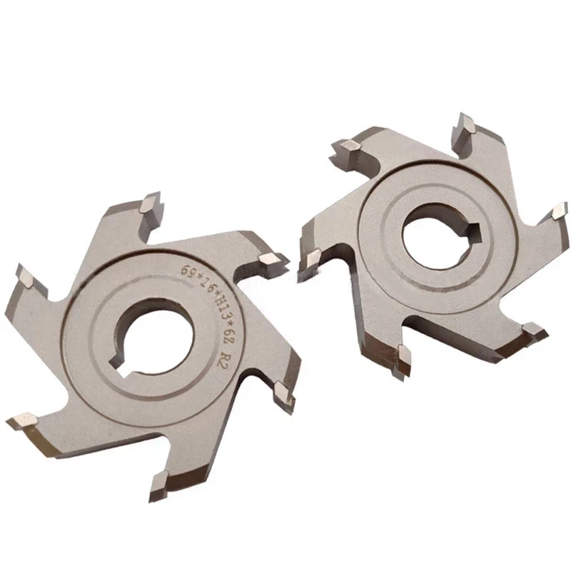1Pcs 69x16xH13 6Z R2 Diamond Alloy Stee Fine Trimming Cutter Finishing Knife For Edge Banding Machine Woodworking Cutting Tools
