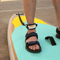 Coiled Surf Leash Safety Surf Sup Coiled Premium Surf Surfboard Paddle Board Wrist Ankle Leash for Sea Surfing Leg Rope