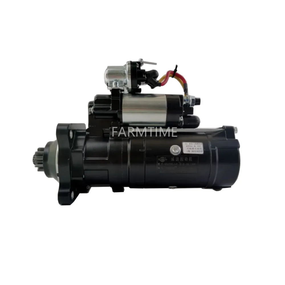 Starter Motor QDJ2095-4/X   /  2709B-PC    24V 7.5KW  10 teeth with Cummins Engine 6BT for Forklift